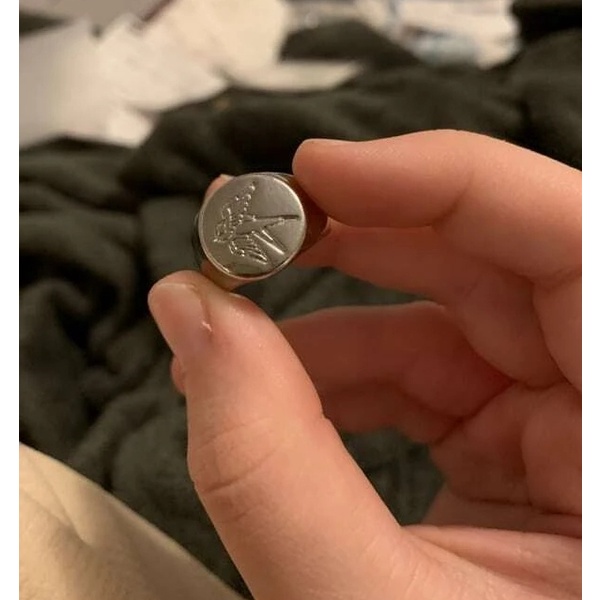 Nhẫn Đôi Hình Chú Chim Thời Trang Cá Tính