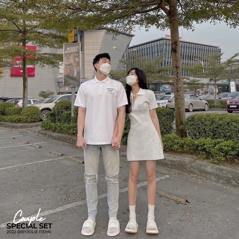 Váy body polo váy ôm GOOD GIRL GOES TO HEAVEN chất cotton gân co giãn | BigBuy360 - bigbuy360.vn