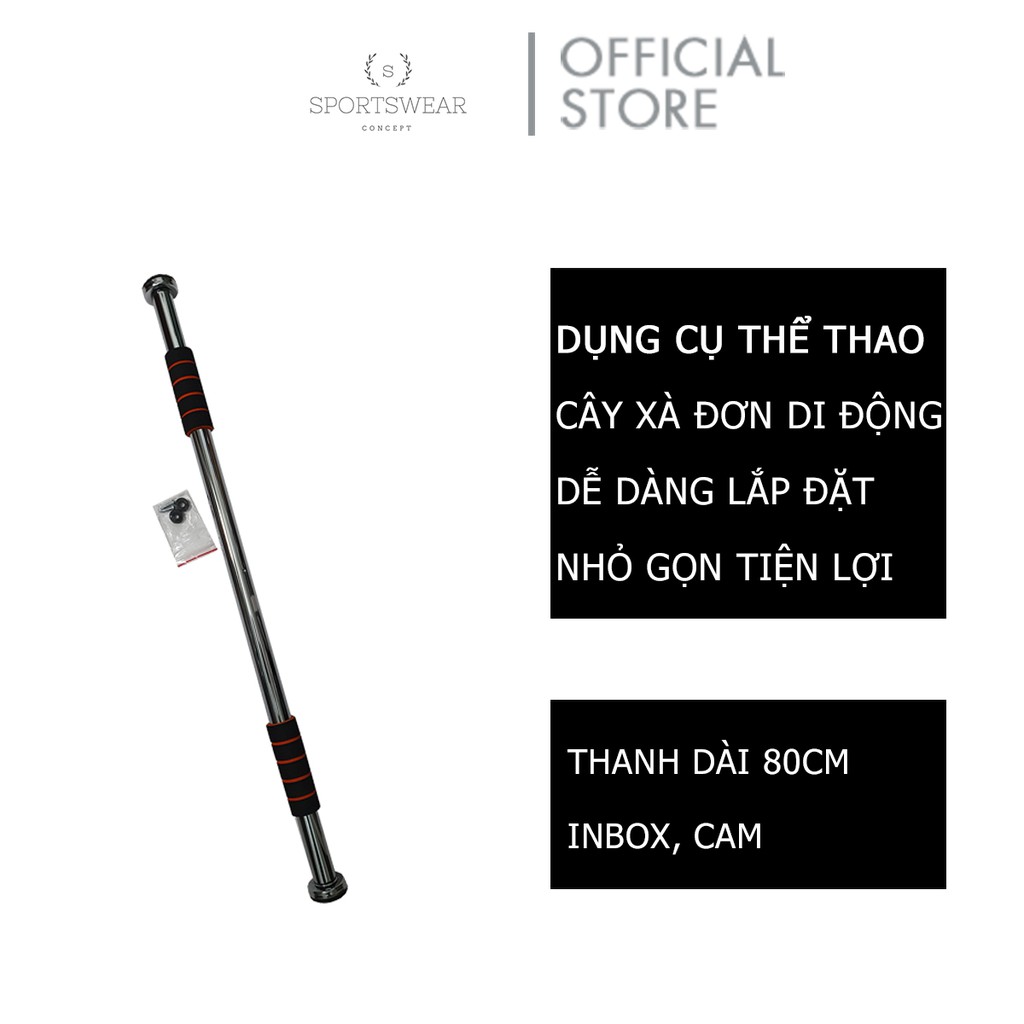 Dụng cụ thể thao cây xà đơn di động 80cm v1