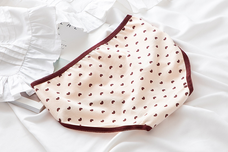 Quần Lót Nữ Cotton Nữ Sinh Hình Tim Ngang Eo  Hàng Loại Đẹp.