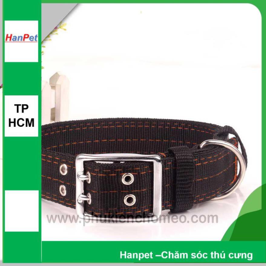 Hanpet.GV- 779_Vòng cổ tạp dề cho chó lớn Size XL:5*75 cm (thích hợp với vòng cổ 48- 70 cm ) (- 4711898)