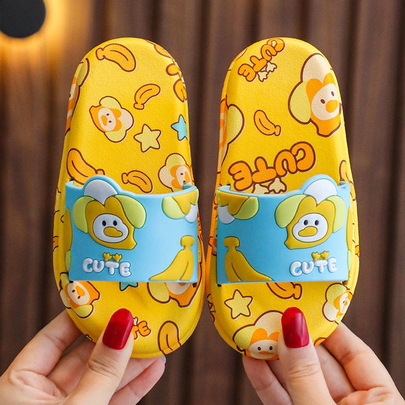 Dép Sandal Đế Mềm Chống Trượt Họa Tiết Hoạt Hình Thời Trang Mùa Hè Cho Trẻ Em