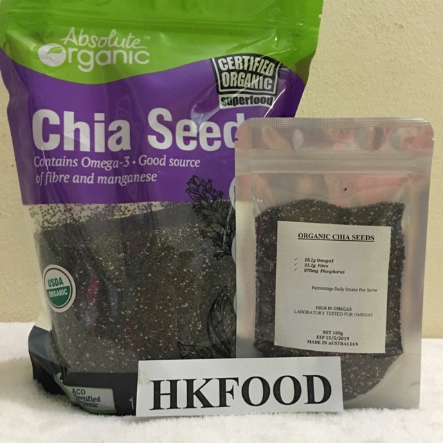 100g Chia seeds - Absolute Organic