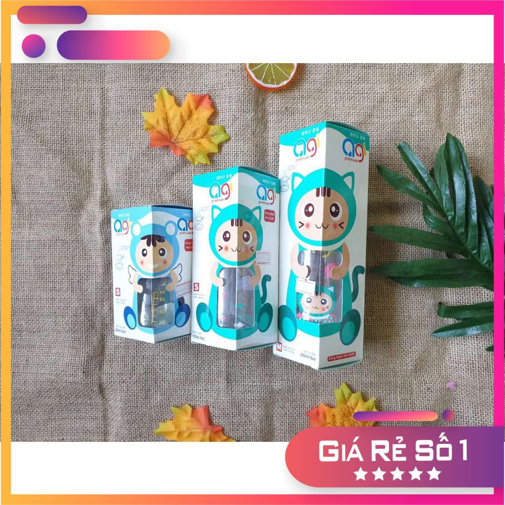 Bình sữa Agi Premium 60ml - 120ml - 240ml