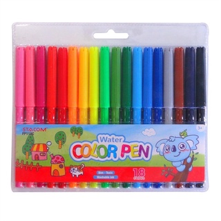 Bộ bút lông màu stacom 18 màu fp118c