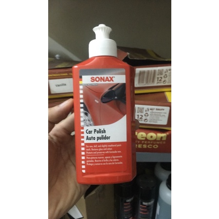 Sonax Car Polish Auto Pulidor 300100 - Kem đánh bóng , phục hồi sơn mờ , xước của xe