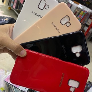 Ốp lưng samsung j6 plus dẻo xi bóng