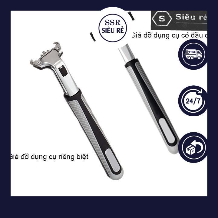 SET DAO CẠO RÂU + 36 ĐẦU DAO THAY THẾ (TẶNG KÈM TUÝP KEM CẠO RÂU) (MS3545)