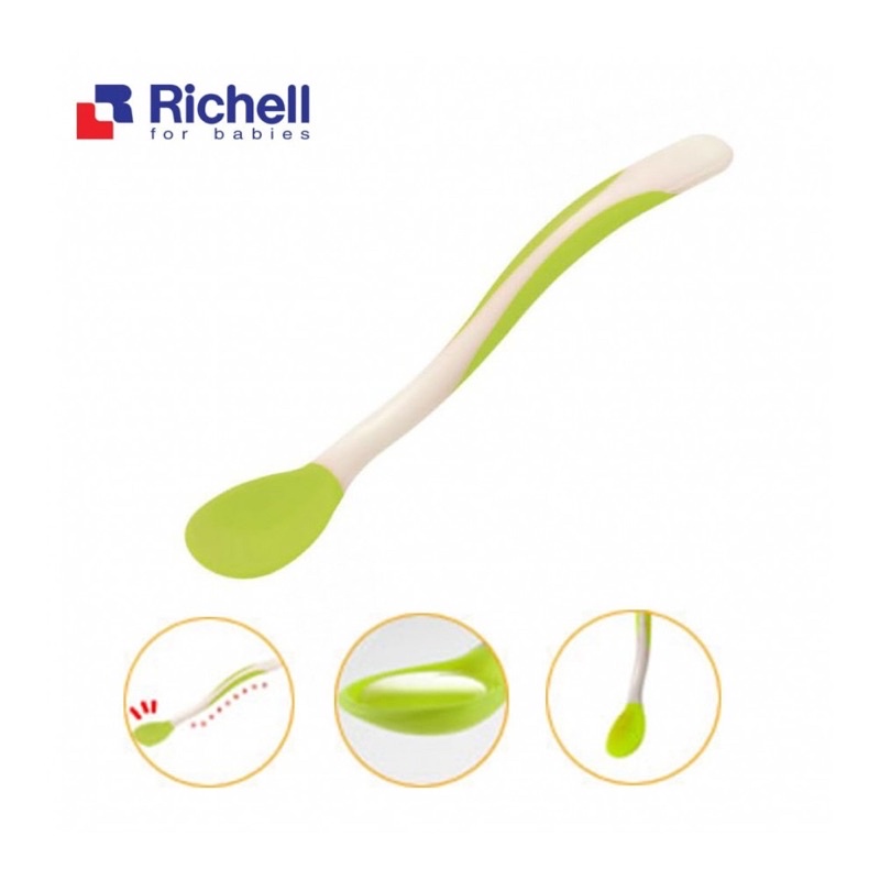 Thìa Mềm  Richell Nhật Bản Cho Bé