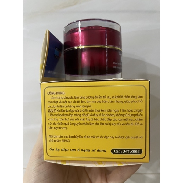 (Sỉ) Kem Aihao dưỡng trắng phục hồi da 10vip tem giá 367800