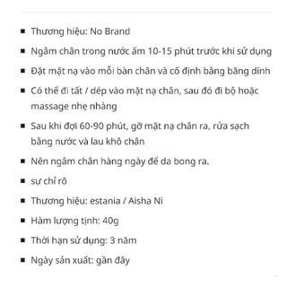 TÚI Ủ CHÂN HẾT NỨT NẺ