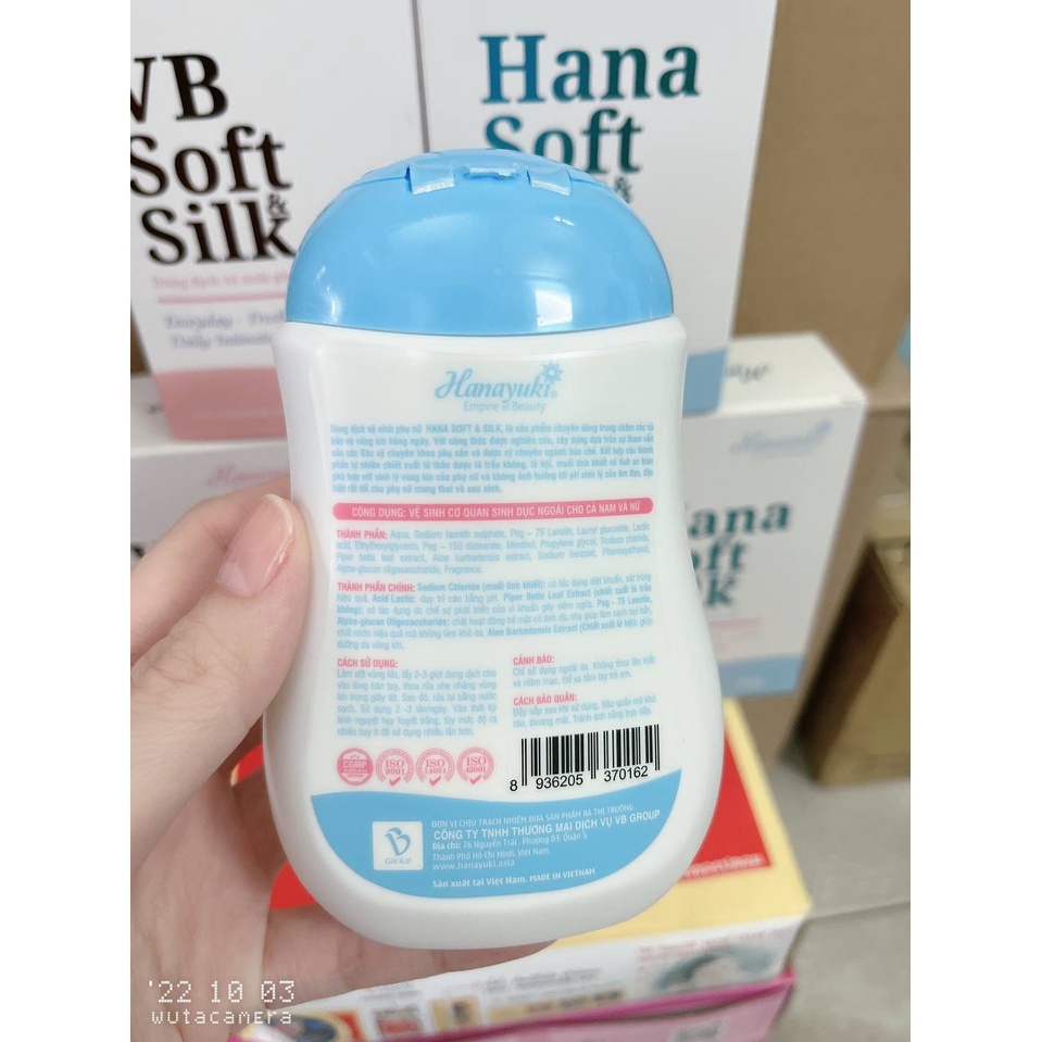 Dung Dịch Vệ Sinh Hanayuki _ Hana Soft Silk