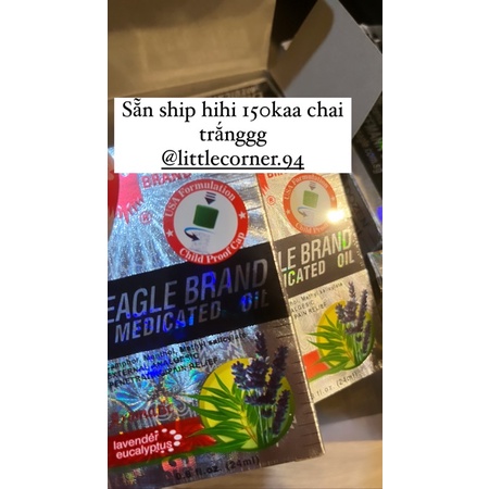 [AUTH BILL MỸ] Dầu con ó Eagle Oil Mỹ