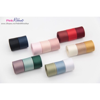 *(GIÁ 2 MÉT) RUY BĂNG LỤA BÓNG CAO CẤP (bề rộng 9mm-25mm-38mm) làm nơ trang trí, làm phụ kiện tóc, phụ kiện may mặc