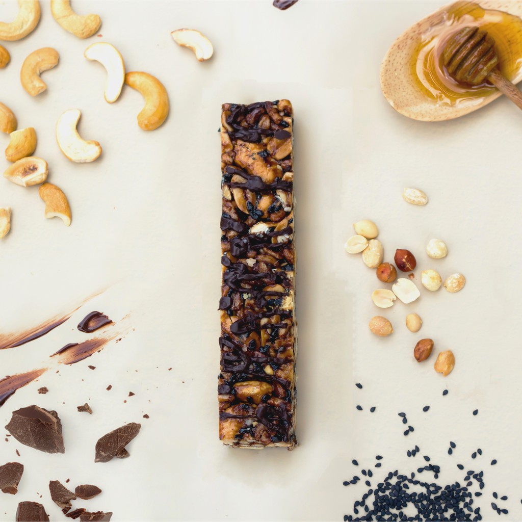 [BÁNH ĂN KIÊNG GIẢM CÂN]Hộp 6 Thanh FITTO Chocolate Bar 210gNgũ Cốc Dinh Dưỡng Gạo Lứt Và Các Loại Hạt Điều Đậu Phộng Mè | BigBuy360 - bigbuy360.vn