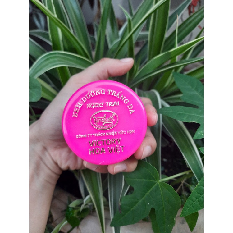 Kem Dưỡng Trắng Hồng Da Ngọc Trai Victory 15g Loại Kem Sệt màu hồng