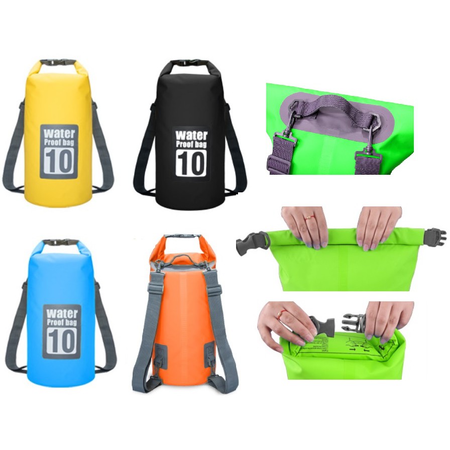 Túi chống nước đi bơi dã ngoại đeo 2 dây