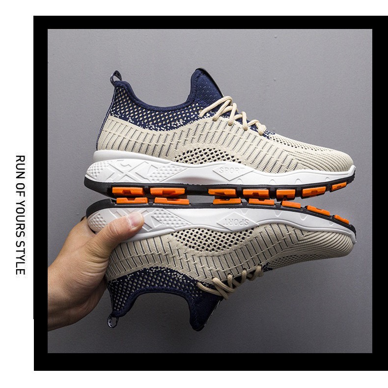 [TOP BÁN CHẠY] Giày nam sneakers thể thao thời trang mới của năm nay đế chống trượt đi êm chân thời trang PUGI - Q45