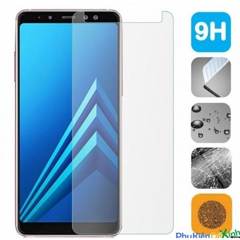 Combo bộ 3 kính cường lực Galaxy A6 Plus