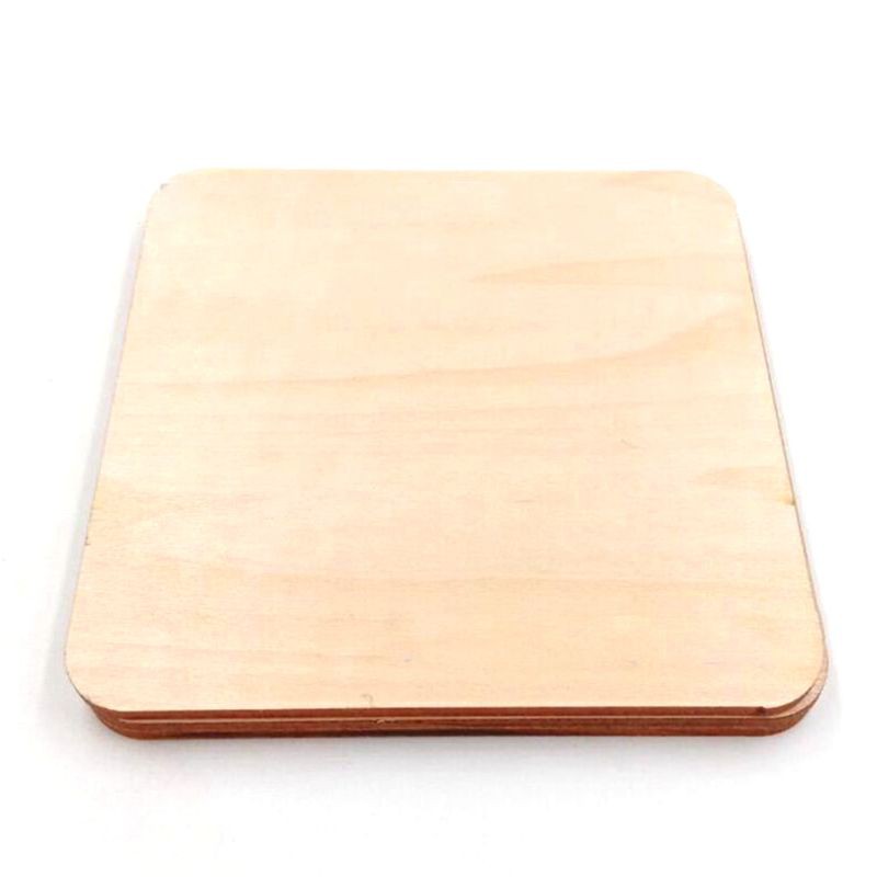 Set 100 Thẻ Gỗ Vuông 20mm Dùng Để Trang Trí