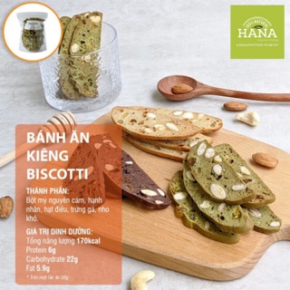 Biscotti ăn kiêng mix Matcha-Vani-Choco 500g