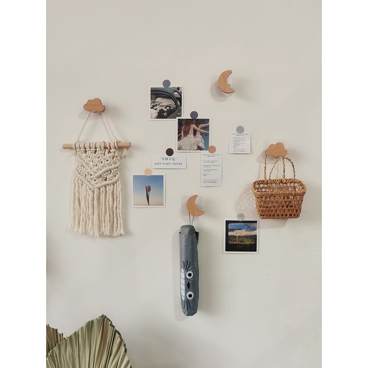 Decor treo tường vintage Thỏ Stationery macrame mini trang trí tường phòng ngủ đầu giường bàn học decor chụp ảnh hình
