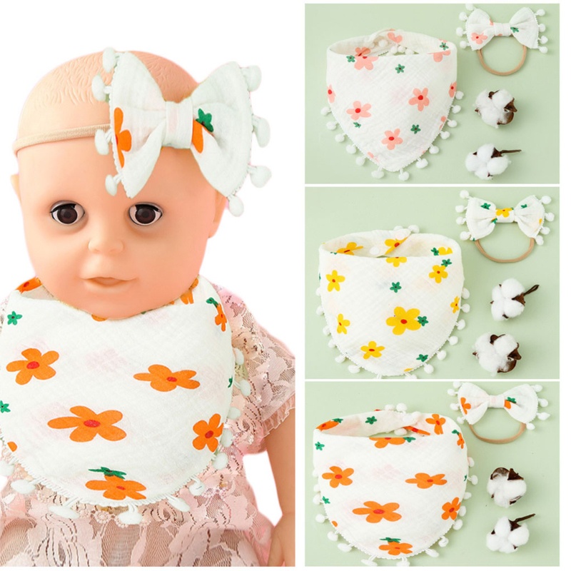 Set 2 Băng Đô Nơ Xinh Xắn Dành Cho Bé