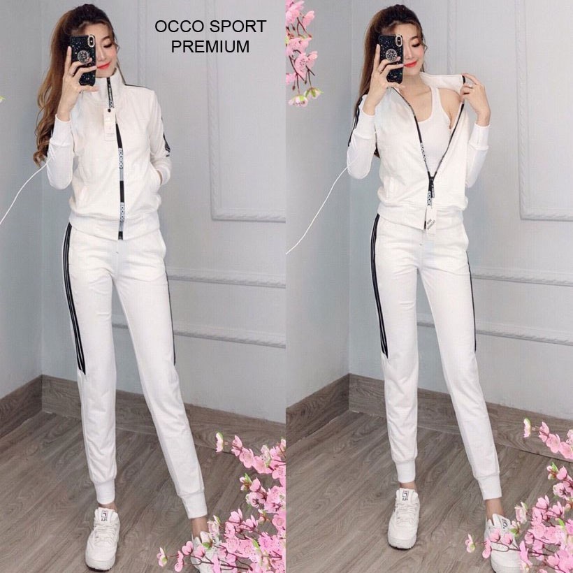 Bộ đồ thể thao nữ hotgirl thêu siêu đẹp TT354