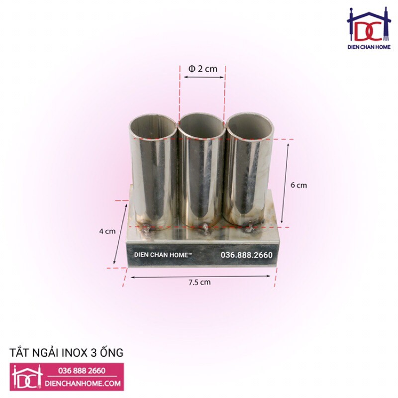 Khay tắt ngải Inox