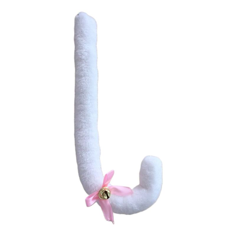 Đuôi mèo giả hóa trang lolita Nhật Bản với dây ruy băng thắt nơ dành cho trẻ em và người lớn