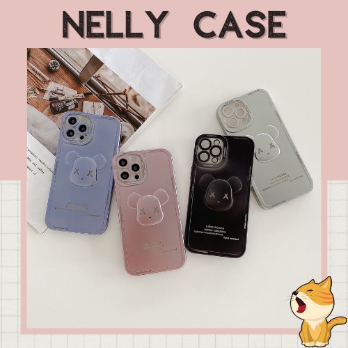 Ốp lưng iphone Kaws Seeing cạnh vuông giả kim loại 6/6plus/6s/6splus/7/7plus/8/8plus/x/xr/xs/11/12/13/pro/max/plus/pro