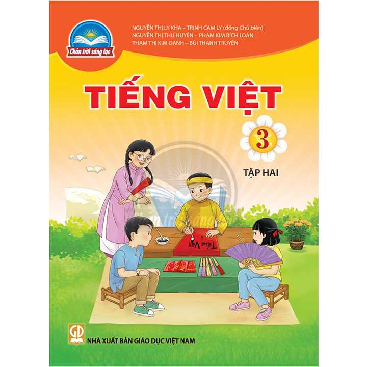 Sách - Combo 4 cuốn giáo khoa Toán/Tiếng Việt lớp 3 tập 1+2 - Chân trời sáng tạo