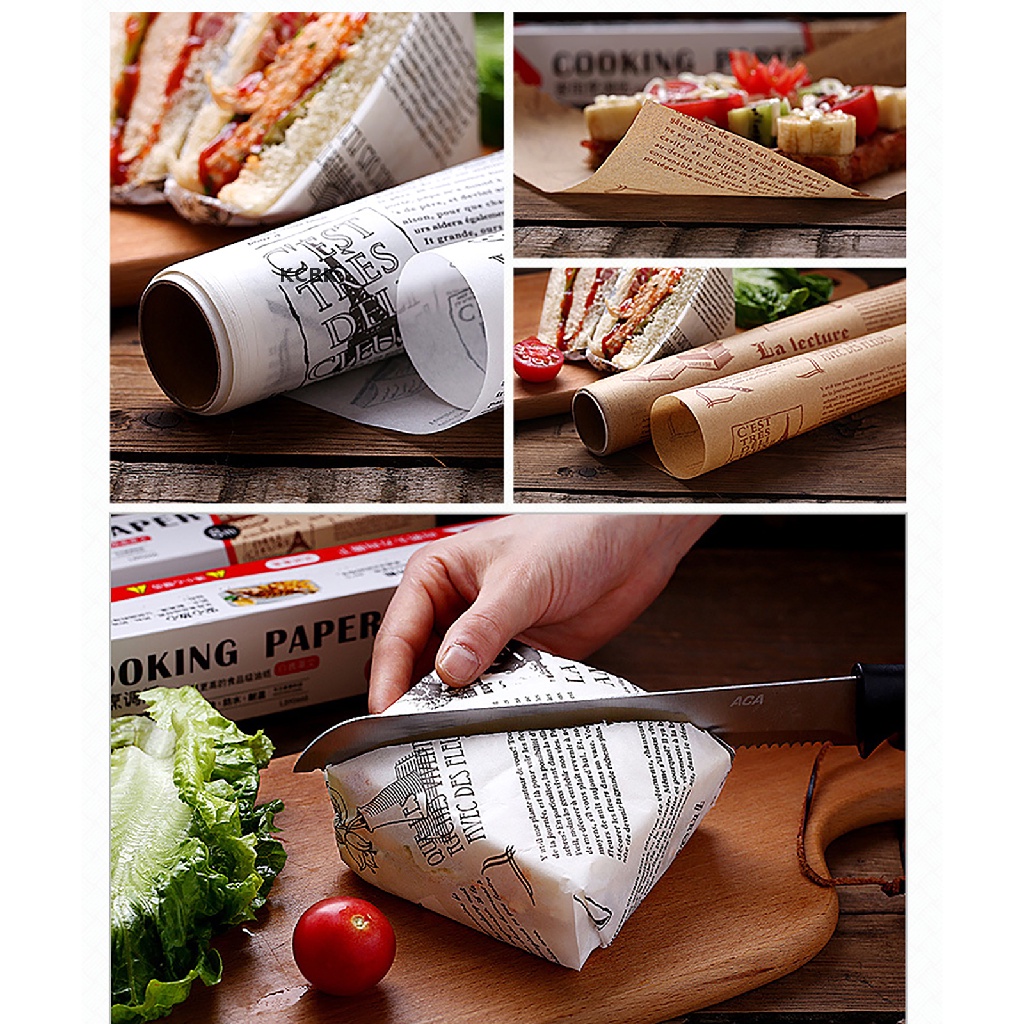 Giấy Gói Bánh Sandwich Chống Mỡ 26Ft XIDAJIE