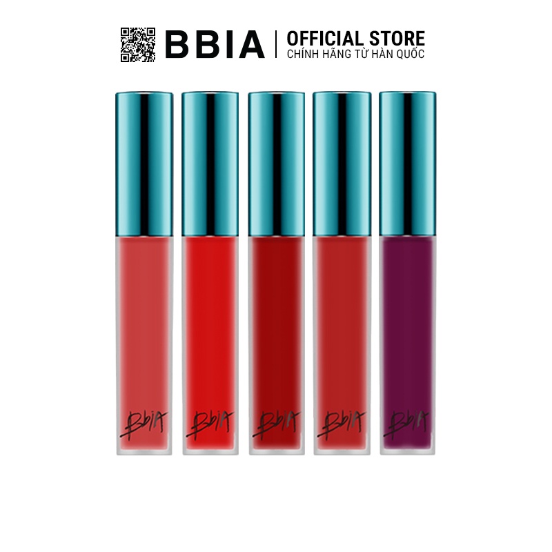 Son Kem Lì Bbia Last Velvet Lip Tint Version 1  5g Bbia Official Store