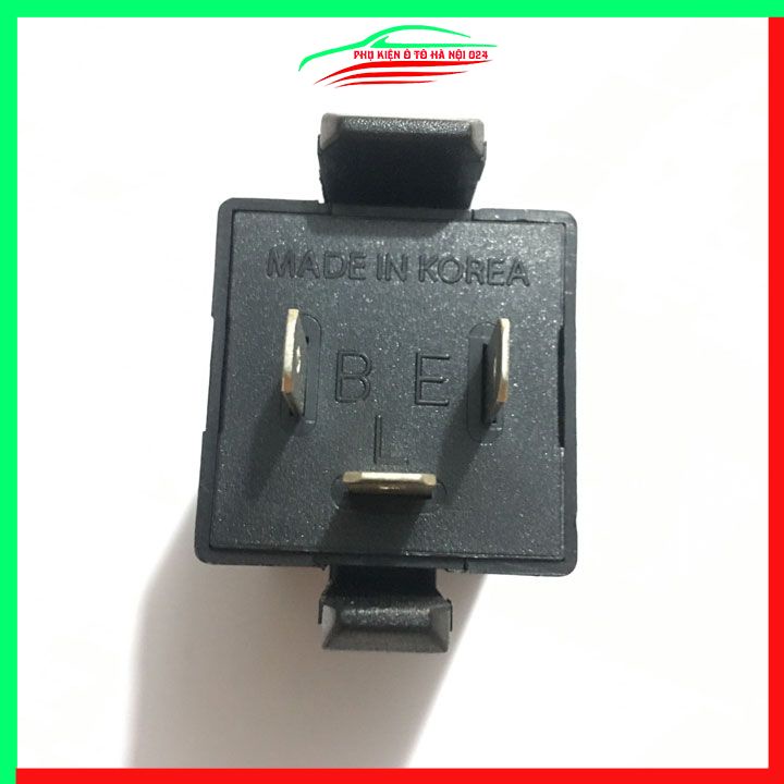 Rơ Le relay chớp xi nhan 3 chân SWE Hàng Made In Korea cho ô tô xe máy 12/24V