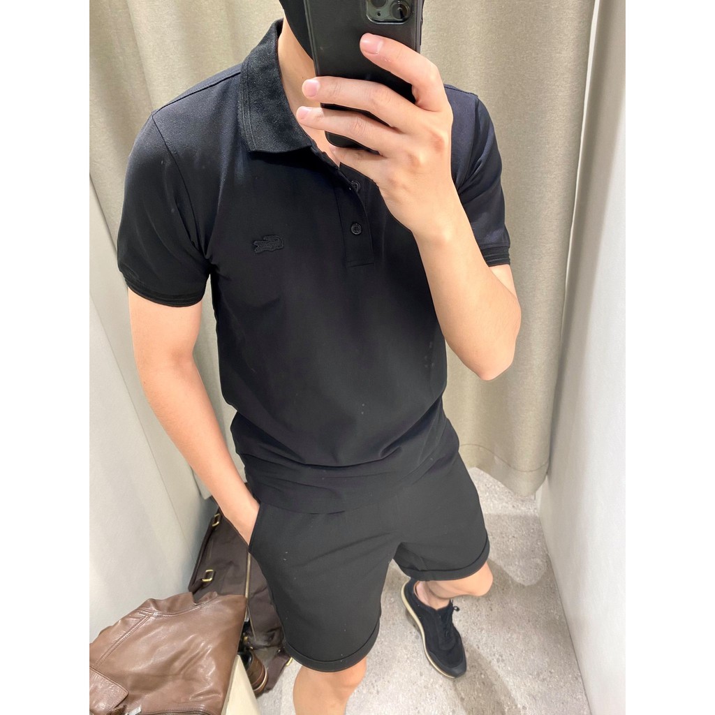 Polo Nam Hai Viền Cổ