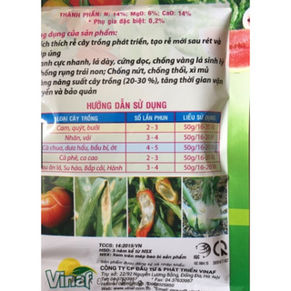 Phân Bón Lá Cao Cấp Calmag Siêu Canxi