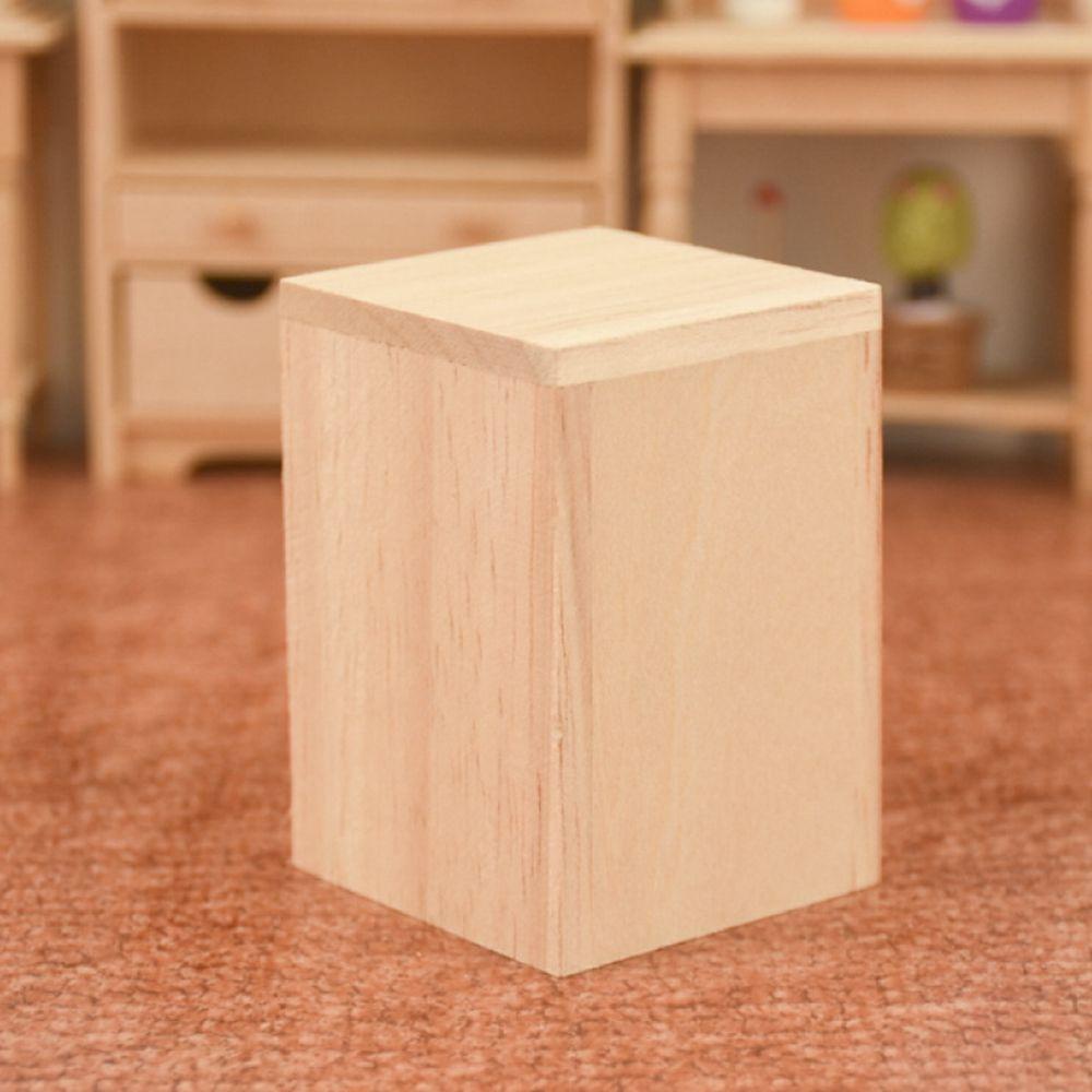 Bàn Đầu Giường Mini 4.1 * 4.4 * 6cm Trang Trí Nhà Búp Bê DIY