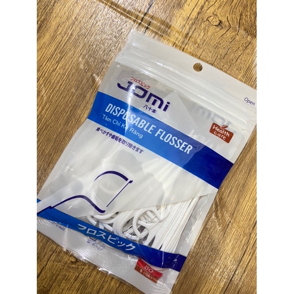 Tăm Chỉ Nha khoa Jomi 80 cây - Hàng chính Hãng 758164