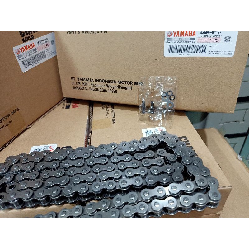 Sên Cao su - Sên R15-128 mắt chính hãng yamaha 100% KHÁCH HÀNG XEM THẬT KỸ SP TRƯỚC KHI CHỌN.