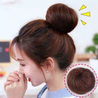 Tóc giả Búi tròn