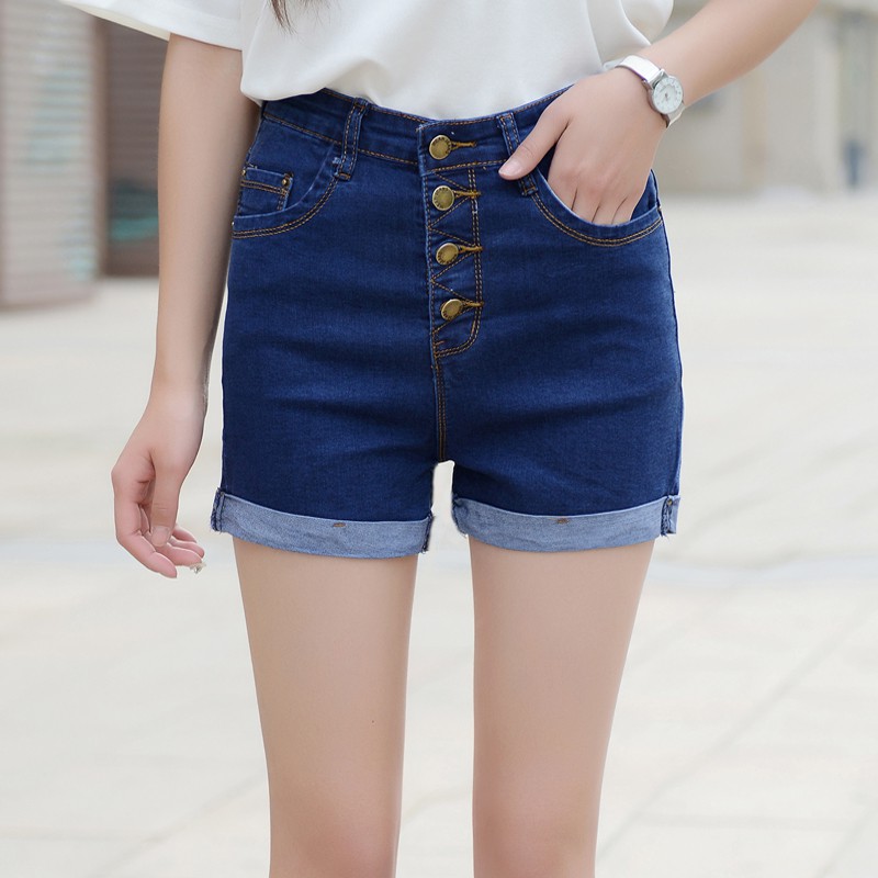 [Size S,XL] Quần shorts jean ôm nữ Ulzzang Quảng Châu QN41hh