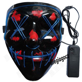 MẶT NẠ ĐÈN LED Hacker anonymous phát sáng CAO CẤP - MẶT NẠ THANH TRỪNG PHÁT SÁNG