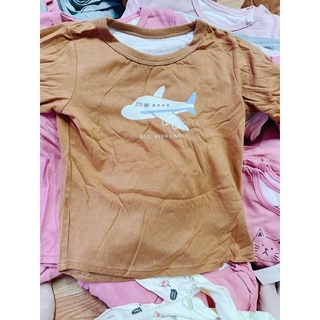 áo cotton xuất Nhật cho bé