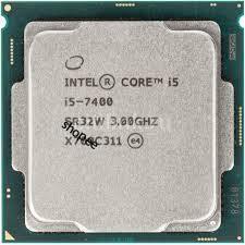 CPU intel I5 - 7500+7400 Tray không box+tản