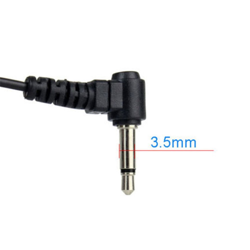 Tai Nghe Nhét Tai Hình Chữ D 3.5mm Chuyên Dụng Cho Bộ Đàm