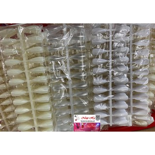 Móng Mẫu Phom Thang (Xương Cá) Mẫu Mới Tiện Cho Tiệm Nail, Spa, Salon - 1 Túi 240 móng