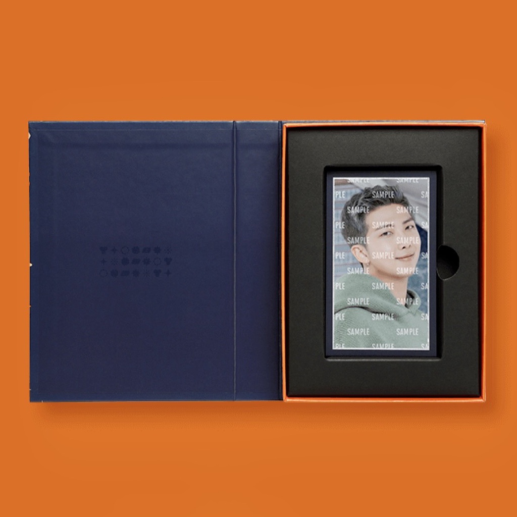 WEVERSE SHOP BTS PERMISSION TO DANACE MASSAGE PHOTO CARD FRAME ẢNH THẺ BTS PTD 2022