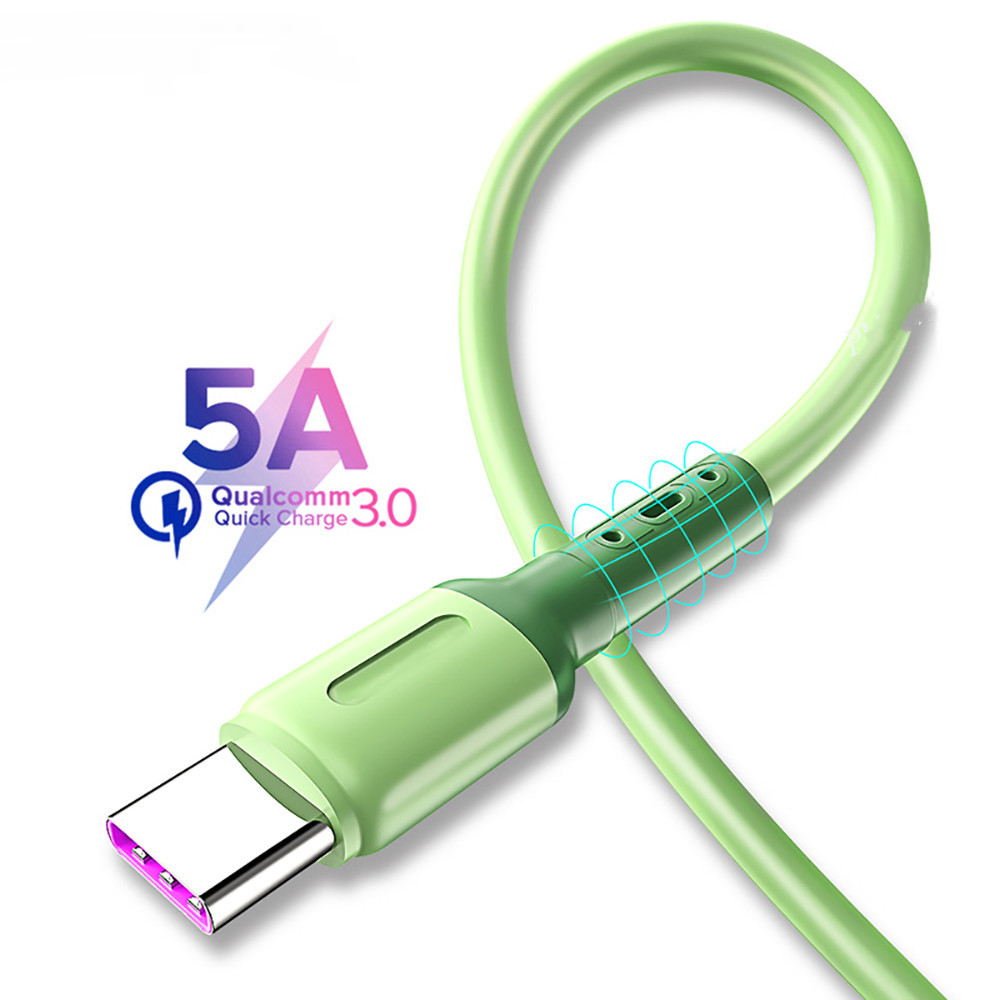 Cáp Sạc Nhanh 5a Micro Usb Type-C Dài 1m Dành Cho Điện Thoại