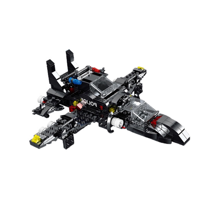 Bộ đồ chơi lắp ráp cảnh sát 1219 chi tiết, mô hình lắp ráp swat,mô hình máy bay, robot đồ chơi cho bé trai